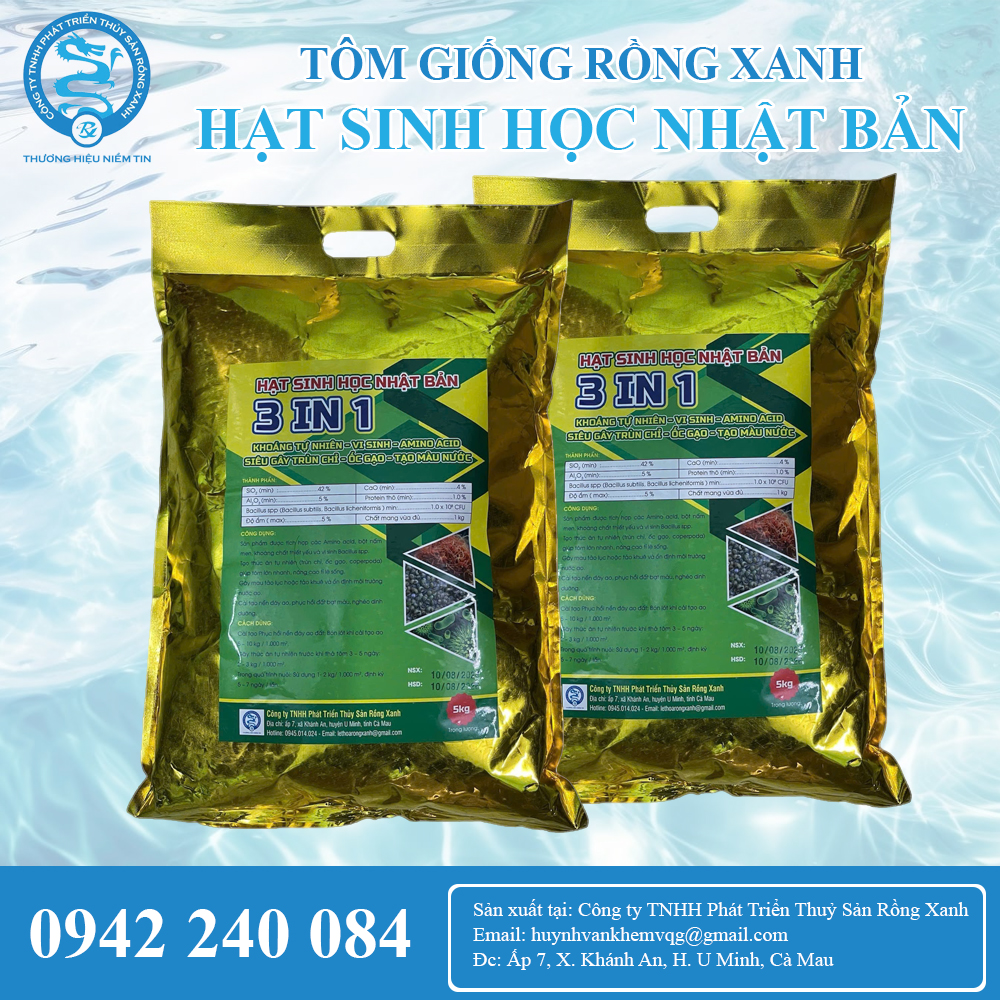 Hạt sinh học Nhật Bản 3 IN 1